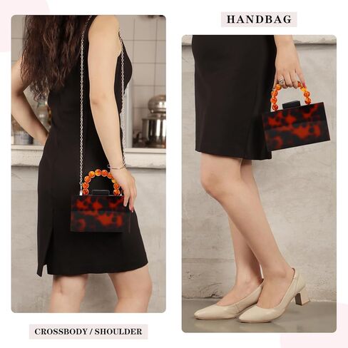 Freie Liebe حقيبة يد من الأكريليك محفظة مسائية حقيبة يد رسمية للنساء حقيبة صغيرة لحفلات الزفاف وحفلات الكوكتيل والحفلات الراقصة in Kuwait