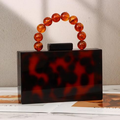 Freie Liebe حقيبة يد من الأكريليك محفظة مسائية حقيبة يد رسمية للنساء حقيبة صغيرة لحفلات الزفاف وحفلات الكوكتيل والحفلات الراقصة in Kuwait