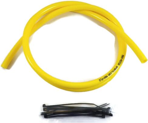 4' x 1/4 ID (6.4mm) x 3/8 OD Fuel Hose Line Mx ATV Dirtbike (Clear Purple) 1/4in ID x 3/8in OD in Saudi Arabia