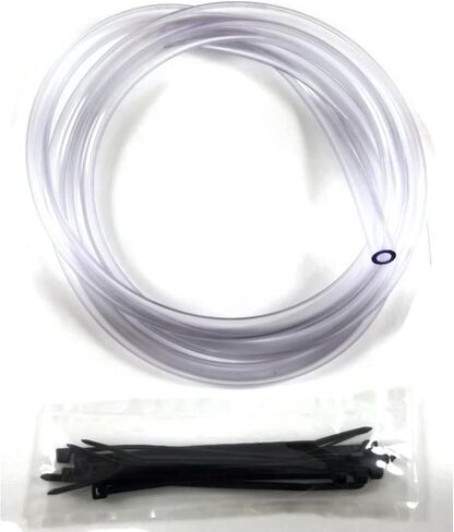 4' x 1/4 ID (6.4mm) x 3/8 OD Fuel Hose Line Mx ATV Dirtbike (Clear Purple) 1/4in ID x 3/8in OD in Saudi Arabia