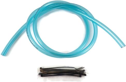 4' x 1/4 ID (6.4mm) x 3/8 OD Fuel Hose Line Mx ATV Dirtbike (Clear Purple) 1/4in ID x 3/8in OD in Saudi Arabia