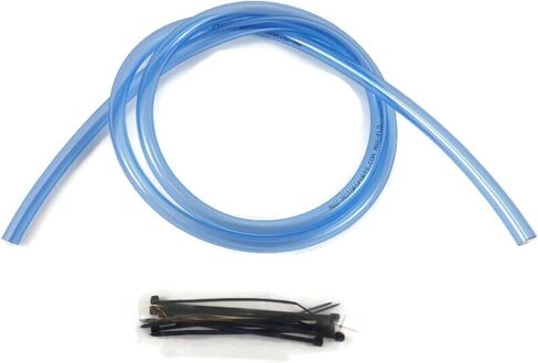 4' x 1/4 ID (6.4mm) x 3/8 OD Fuel Hose Line Mx ATV Dirtbike (Clear Purple) 1/4in ID x 3/8in OD in Saudi Arabia