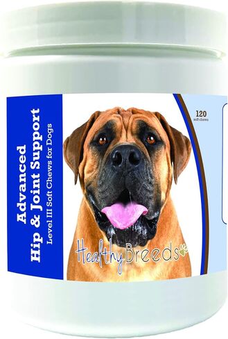 Healthy Breeds Pembroke Welsh Corgi Advanced Hip & Joint Support Level III Soft Chews for Dogs - Promotes an Active, Comfortable Life with Glucosamine, Chondroitin & Green Lipped Mussel- 120 Count in Saudi Arabia