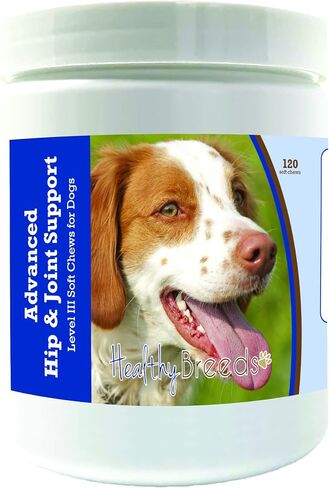 Healthy Breeds Pembroke Welsh Corgi Advanced Hip & Joint Support Level III Soft Chews for Dogs - Promotes an Active, Comfortable Life with Glucosamine, Chondroitin & Green Lipped Mussel- 120 Count in Saudi Arabia