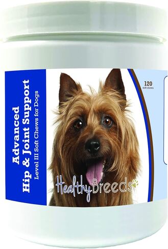 Healthy Breeds Pembroke Welsh Corgi Advanced Hip & Joint Support Level III Soft Chews for Dogs - Promotes an Active, Comfortable Life with Glucosamine, Chondroitin & Green Lipped Mussel- 120 Count in Saudi Arabia