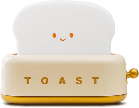 Toast Night Lamp, Toaster Kids Night Light for Bedroom Decoration, Cute Night Light Rechargeable, LED Night Light with Timer and Brightness Adjustment, Gift for Teens Boys Girls(Pink) in Saudi Arabia