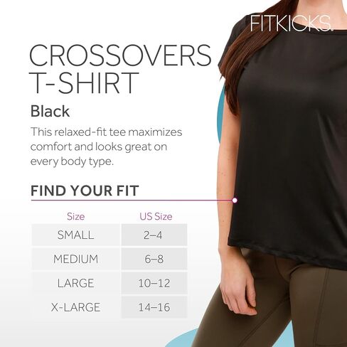 تي شيرت FITKICKS CROSSOVERS Active Lifestyle in Kuwait