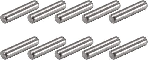 Dowel Pin (3x10mm) 25Pcs, 304 Stainless Steel Shelf Support Pegs Pin Fastener Elements - for Metal Devices, Furniture Installation, Industrial, DIY in Saudi Arabia