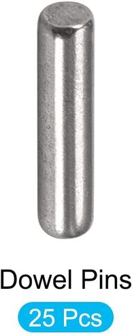 Dowel Pin (3x10mm) 25Pcs, 304 Stainless Steel Shelf Support Pegs Pin Fastener Elements - for Metal Devices, Furniture Installation, Industrial, DIY in Saudi Arabia