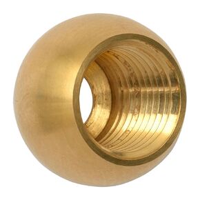 Loc-Line 41496 15mm X 1/8"Npt Brass Ball Adapter (Pack of 2)