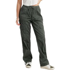 UNIONBAY Women's Straight Leg Stretch Twill Cargo Pant