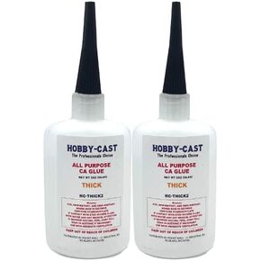 غراء Hobby-CAST CA - "غراء فائق" - Hobby-CAST - 2 أونصة. زجاجات - سيانوأكريليت (1، متوسطة) in Kuwait