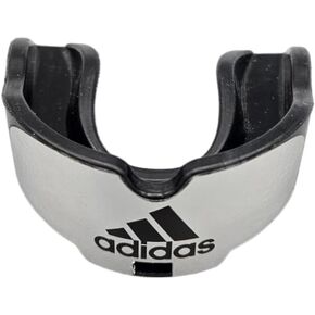 Adidas Chrome MOUTHGUARD - One Size Fits All, Works with Braces, Includes Optional Tether, for All Sports, Football, Hockey, Lacrosse, Soccer in Kuwait