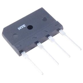 NTE Electronics NTE53010 Silicon Bridge Rectifier, Full Wave, Single Phase, 15 Amps Average Rectified Output Current, 1000V Peak Repetitive Reverse Voltage