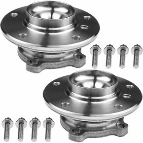 A-Premium 2 x Front Wheel Bearing and Hub Assembly Compatible with BMW - 2006-2016 - 323i 325Ci 325i 328i 330Ci 330i 335d 335i 335is & X1 & 128i 135i 135is & Z4
