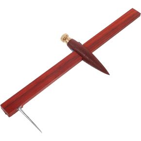 TEHAUX Adjustable Circle Cutter, Clay Pottery Compass Tool, Ceramic Measure Ruler, Clay Compass Tool for Circular Trimming Drawing Cutting Circles