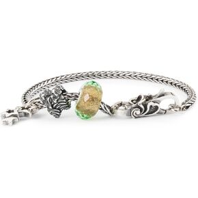 TROLLBEADS Growing Love Bracelet - Sterling Silver 925 Charm Bracelet | Handcrafted, Limited-Edition | Hearts & Romance Collection Design Group