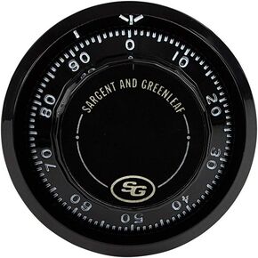 Sargent & Greenleaf S&G Model 6730-100 Mechanical Safe Lock Kit Black