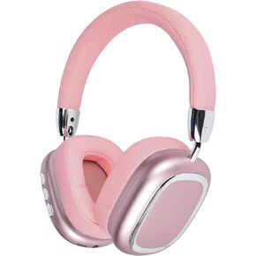 Wireless Bluetooth Headphones, 10H Playtime, Noise Cancelling, HiFi Stereo Over Ear Headphones with Microphone, Foldable Lightweight Bluetooth 5.3 Headphones for Travel/Office, Black