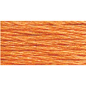 DMC 117-722 Six Strand Embroidery Cotton Floss, Light Orange Spice, 8.7-Yard