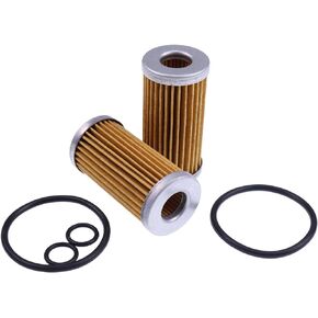 2PCS Fuel Filter with O-Ring MM404879 87300039 SBA360720020 Compatible with Mahindra Tractor 1815 1816 2015 2216 2615 2816