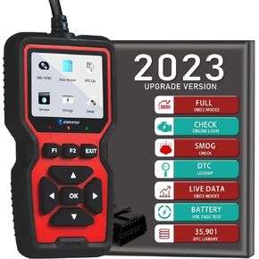 OBD2 Scanner Code Reader Car Diagnostic Tool Engine Fault Code Reader CAN Diagnostic Scan Tool for Check Engine Light Universal for All OBD II Protocol Cars After 1996
