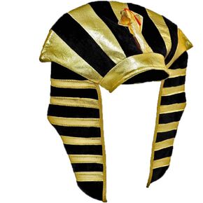Gold Lamé Egyptian Pharaoh King TUT Costume Headdress