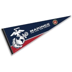 US Marines Corps The Few The Proud Pennant