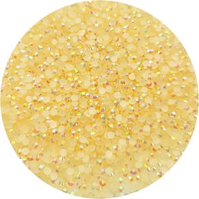 10000Pcs 2MM Resin Flatback Rhinestone Flatback AB Color Jelly Resin Rhinestones for Bottles Tumblers Face Makeup Craft Decoration Loose Bling Glitter Diamond Stone (211 Lake Blue)