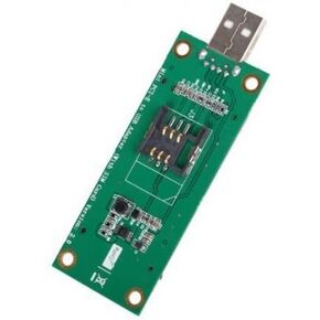 Cablecc Key-B M.2 NGFF WWAN to USB 3.0 Adapter Riser Card with SIM Slot for 3G/4G/5G LTE Wireless Module Modem Card