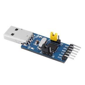 USB to IIC I2C UART Converter Adapter Module, USB to UART, 5V and 3.3V Voltage Output, 50bps to 2Mbps Serial Data Communication, LED Lamp Status Display, Switch Voltage Side