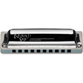 Suzuki Manji Sky 10-Hole Diatonic Harmonica Key of G