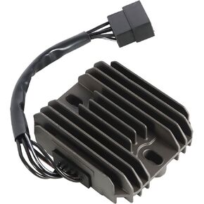 Voltage Rectifier Regulator Replacement for Suzuki GSXR600 1997-2005/GSXR750 1996-2005/GSXR1000 2001-2004/GSX1300R Hayabusa 1999-2007/VL1500 Intrude 1998-2004/LT-F500F Quadrunner 1998-1999