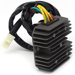 Voltage Regulator Rectifier for Honda TRX 300 BigRed 300 1987-1992 for Honda ATV TRX300 FW FOURTRAX 300 4X4 1988-1992 for Honda ATV TRX300 FOURTRAX 300 1988-1992 Rectifier OEM 31600-HC4-010