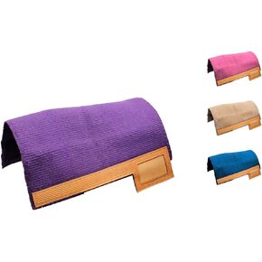 Tahoe Tack New Zealand Wool Western Trophy Show Saddle Blanket/Pad with Number Slot 36" X 34"