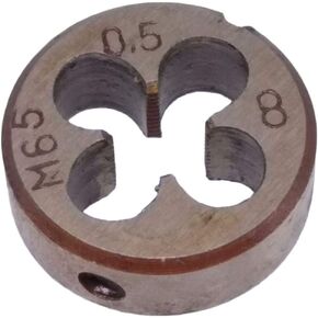 HSS 6.5mm x 0.5 Metric Die Right Hand Thread M6.5 x 0.5mm Pitch