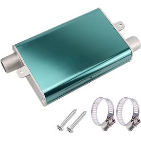 24mm Exhaust Pipe Silencer Muffler for Car Air Diesel Parking Heater,Blue