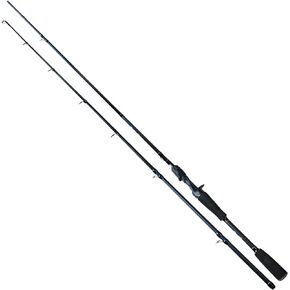 Seahawk II Casting & Spinning Graphite Travel Fishing Rods(2 pcs),High Performance Carbon Blank 24T+30T, Stainless Steel Line Guides w/Zirconium Oxide Rings Tip Top