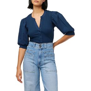 Joe's Women's The Lena Short Sleeve Blouse in Saudi Arabia