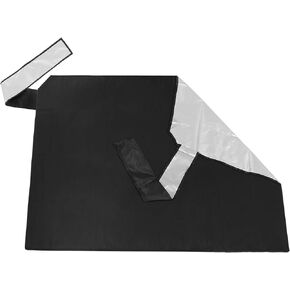 X AUTOHAUX Rear Windshield Snow Cover Universal Weatherproof Windscreen Cover 56.7x36inches Exterior Magnetic Ice Frost Dust Shield Guard Sun Shade Protector for Car