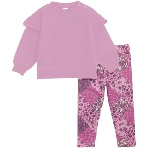 Splendid Girls Patchwork Legging Long Sleeve SetLong Sleeve Set