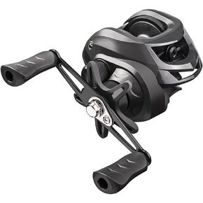 Fishing Reel High Rotation Speed Ratio Anti-Burst Line Long Casting Nylon Wire Cup Fishing Reel Heavy Duty Pond Black (Right Hand)