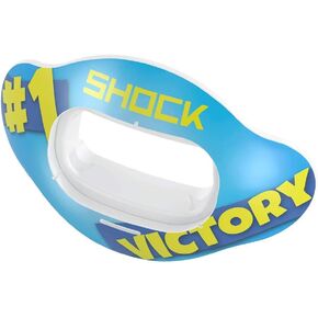 Shock Doctor Interchange Shield for Lip Guard - Mouthpiece NOT Included - for Football | Swap Lip Guard Shield Design. Single or Double Pack.