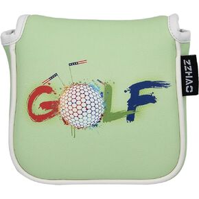 Golf Putter Cover | Funny Magnetic Mallet Putter Cover | Fits Most Mallet Putters | Golf Gifts for Dad | Golf Accessories for Men | 5.5 x 4.7 x 1.2 Inches