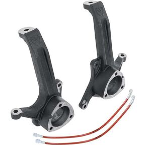 Maxtrac Suspension 702235 2Wd Lift Spindles W/ Extended Brake Lines Dot Aprov.