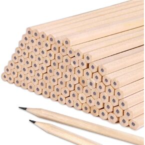 Wood Cased 2B Graphite Pencils for Drawing Sketching Writing Tests Exam Students Artists Beginners Home Office School Supplies (18)