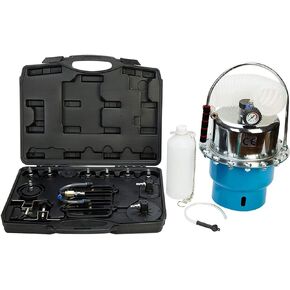 8MILELAKE Pneumatic Air Pressure Bleeder Tool Set Brake and Clutch Bleeder Valve System Kit