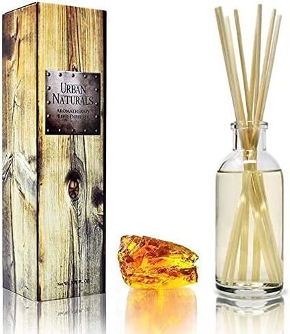 Reed Diffuser Set, Ocean Mist & Sea Salt - Bathroom Décor | Made with Essential Oils & Real Seashells, Decorative Air Freshener Room Diffuser in Saudi Arabia
