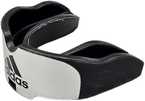 Adidas Chrome MOUTHGUARD - One Size Fits All, Works with Braces, Includes Optional Tether, for All Sports, Football, Hockey, Lacrosse, Soccer in Kuwait