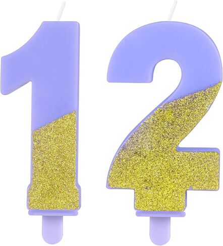 شموع عيد الميلاد الوردي اللامع، شموع رقم 10، شمعة الكعك، شموع للكيك، زينة كعكة عيد الميلاد العاشر السعيدة للفتيات في حفل زفاف الذكرى السنوية العاشرة لعيد الميلاد in Kuwait